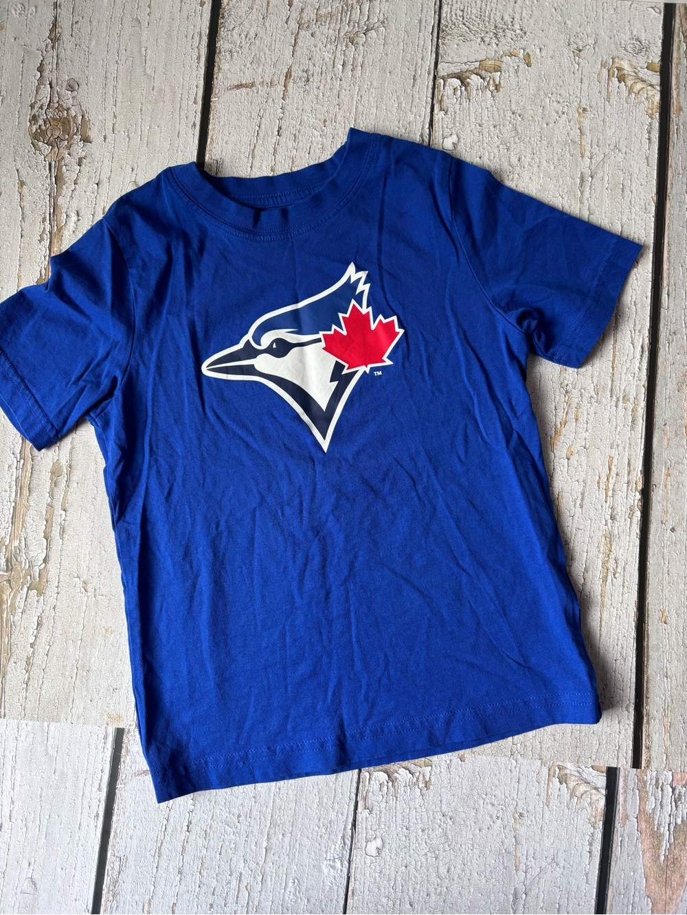 Toronto Blue Jays Kids Short Sleeve Tee Size M 5-6yrs
